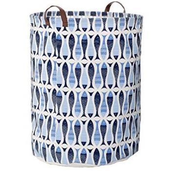 Pisces Blue Fish Design Laundry Bag
