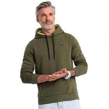 Ombre Pullover in Grün