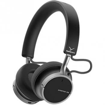 Beyerdynamic AVENTHO 100 – kabelloser On‑Ear‑Headset, Bluetooth, Active Noise Cancelling, Schwarz