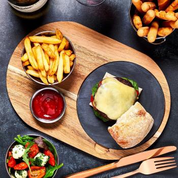 Acacia Food Prep Board Set – 6 Units, 31cm x 21cm