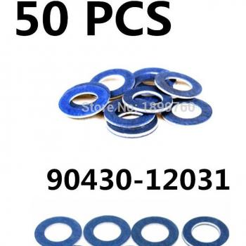 50 PC Gasket Set for Toyota and Lexus Oil Drain Plug 90430-12031