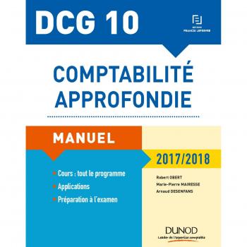 Comptabilité approfondie DCG 10 : Manuel