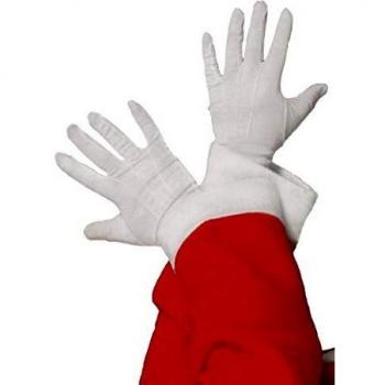 Guanti Bianchi di Santa Claus