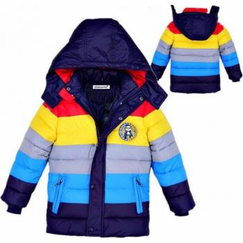 Infant Down Overcoat with Zipper