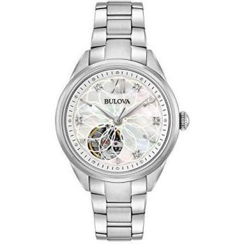 Bulova Women's Analogue Mechanical Watch 96P181