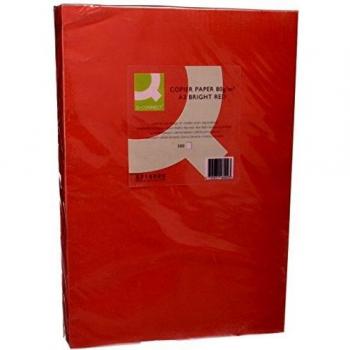 Papel A3 80g Vermelho Intenso