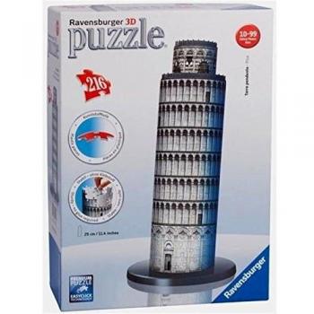 3D Puzzle Pisa Leaning Tower Art Landmark Romanesque Italy – 216 pieces