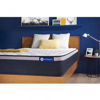 Matelas Actiflex Max 90x200 cm – Ressorts ensachés + Mémoire de forme, 7 zones