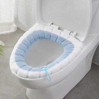 Portable Plush Toilet Seat Cover