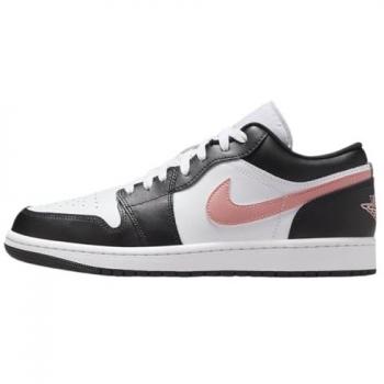 Air Jordan 1 Low Nero Ruggine Rosa – Sneakers Unisex, Modello Bianco