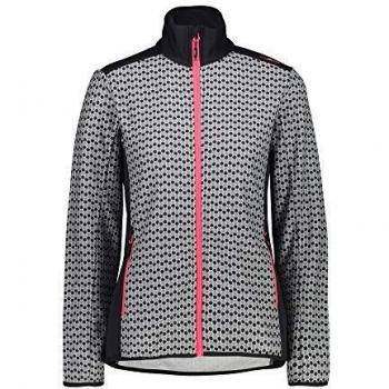 CMP Damen-Strickfleece in Punkten – 30H9806, Antracit, Größe D46