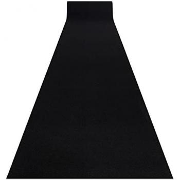 Tapis de couloir Rumba Noir – 60 x840 cm, surface antidérapante
