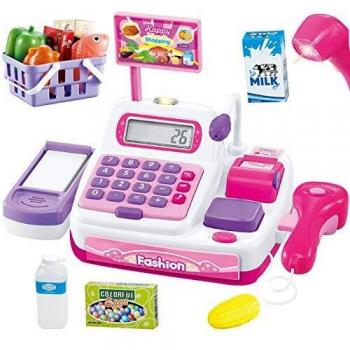 Toddler Shopping Toy Till (Pink) – BUYGER