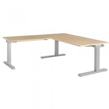 MAUSER Angled Left Extension Desk