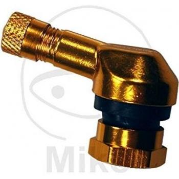 JMP 11,3 mm Aluminiumwinkelventil in Gold – 90°