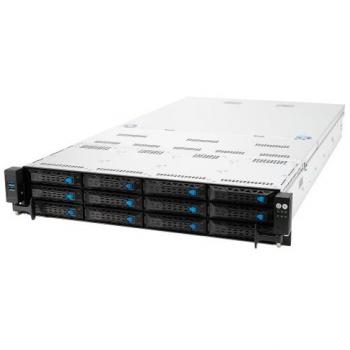 ASUS RS520A-E11-RS12U Rack Server, 2U, Schwarz, Stahl