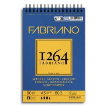 FABRIANO Bloc Esquisse A5 90g 60 Feuilles