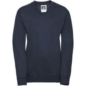 Russell Athletic Kids V Neck Sweatshirt