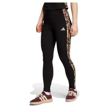 Adidas Damen Leggings Animal Print 3-Streifen