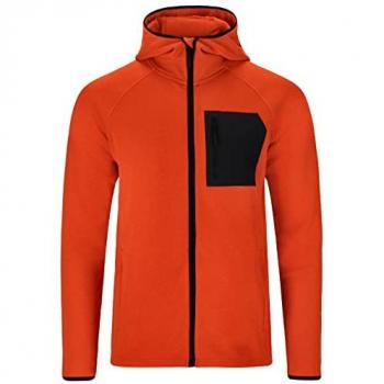 Deerto Endurance Giacca Funzionale Arancione scuro / Nero