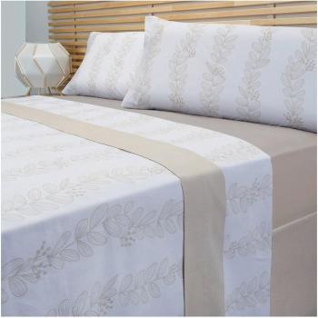 Pikolin Home: Set de Algodón con Diseño de Hojas