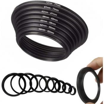 49-58mm Step-Up Filter Ring Adapter