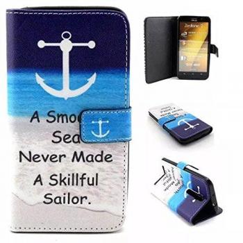 Funda de cuero para Asus Zenfone 2 5.5 pulgadas