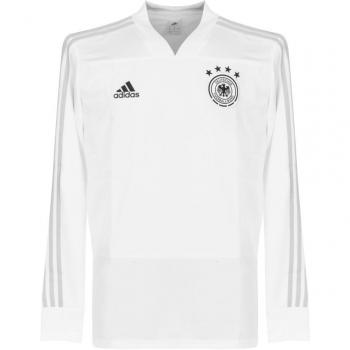 Adidas Herren Deutschlands Trainingsoberteil, Weiß/Grau Zwei/Schwarz, M