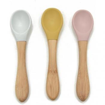 BPA-Free Bamboo Baby Feeding Spoons
