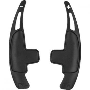 2X Steering Wheel Gear Shift Paddle Extenders for Mercedes AMG A45 C63 E63 S63 S65 CLA45 GLA45 ML63 W204 C204 W212 W221 X156 W166