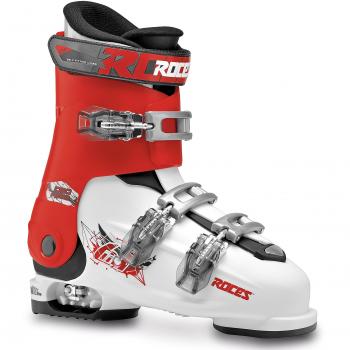 Roces Idea Free 6in1 Junior Skischuhe Kinder Verstellbar (Weiß/Schwarz)