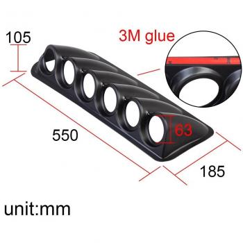 63mm Sechsloch-Instrumentrahmen