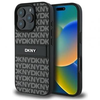 Estilo DKNY Rayas en Tonos Lila para iPhone 16 Pro Max