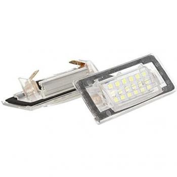 Luci di Targa LED Audi TT 1999-2006 Bianco OEM 8N0943021A 8N0943022A