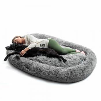 Divano per Cani Umani XXL InnovaGoods Grigio