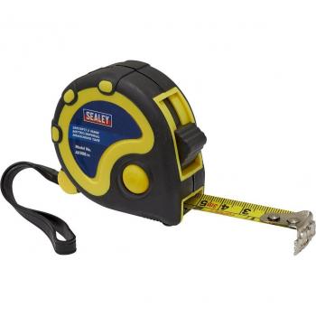 Sealey Rubber Jacket Measuring Tape 10ft / 3m 16mm