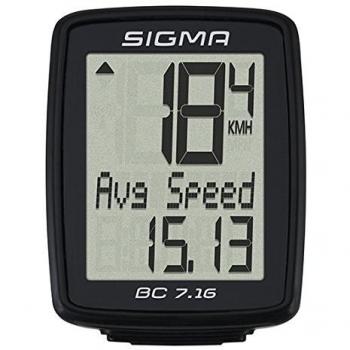Ciclista Pro Sigma Sport 07160 – Negro Unisex