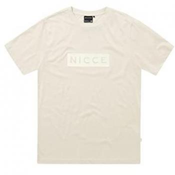 Neutral Beige Short Sleeve T‑Shirt – Size S