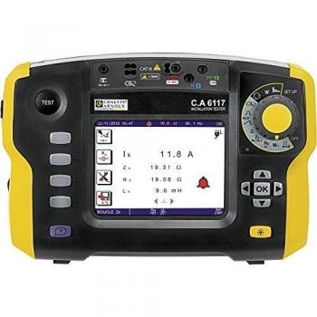 C.A 6117 Multifunction Electrical Tester with EVSE Measurement Capability