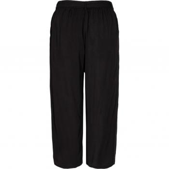Soyaconcept Culotte mit Bindegürtel, Viskose, Schwarz, S