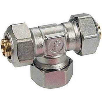 R565AM Raccordo a T R565MX045 (20 x 2) x (16 x 2) x (16 x 2) GIACOMINI