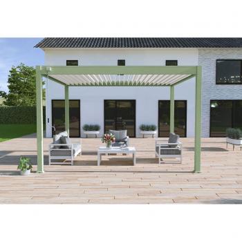 Pergola bioclimatique en aluminium 3 x 4 m
