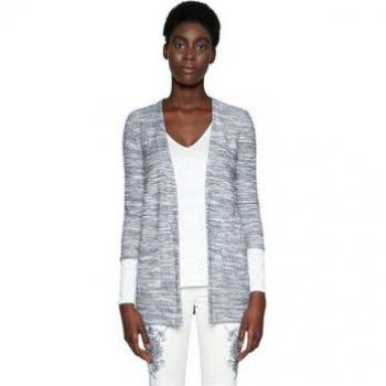 Cardigan Strappato Blu Pietra Desigual 21772