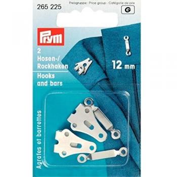 Agrafes de fixation 12 mm argenté – Prym
