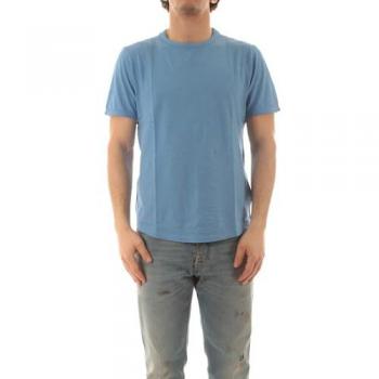 Sun 68 T-Shirt Fiammata Blue S