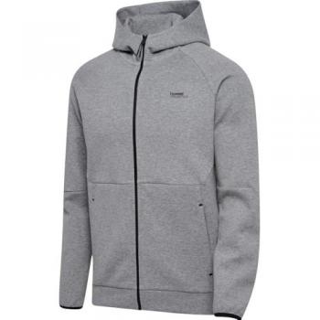 Hummel Damen Pullover Hmltech Fleece Regular Zip Hoodie Grau (M)
