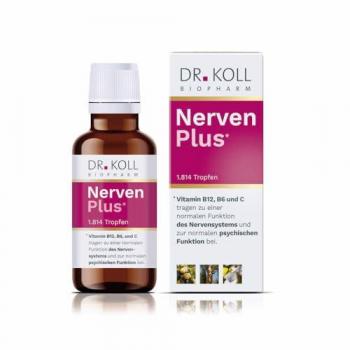 Dr. Koll Nerven Plus Tropfen mit Vitamin B12, B6 und Selen