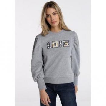 Lois Jeans Femme Sudadera Cuello Caja