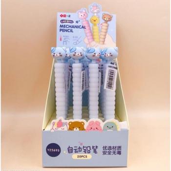 20 pcs Animal-Themed 0.5MM Mechanical Pencils for Kids