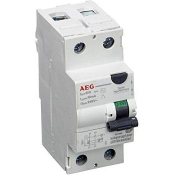 Écran de sécurité différentielle AEG 40 ampères 30 mA